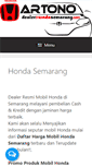 Mobile Screenshot of dealerhondasemarang.com